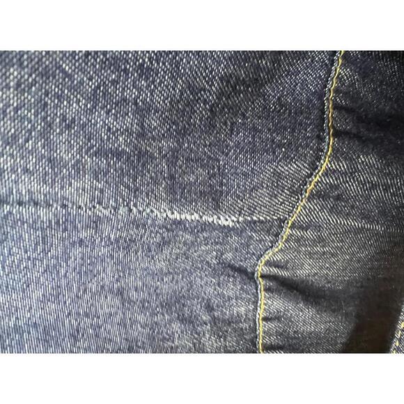 Forenza Women's Denim Vintage Y2K 90s Sleeveless Dress with Belt Size 12 - Picture 9 of 9